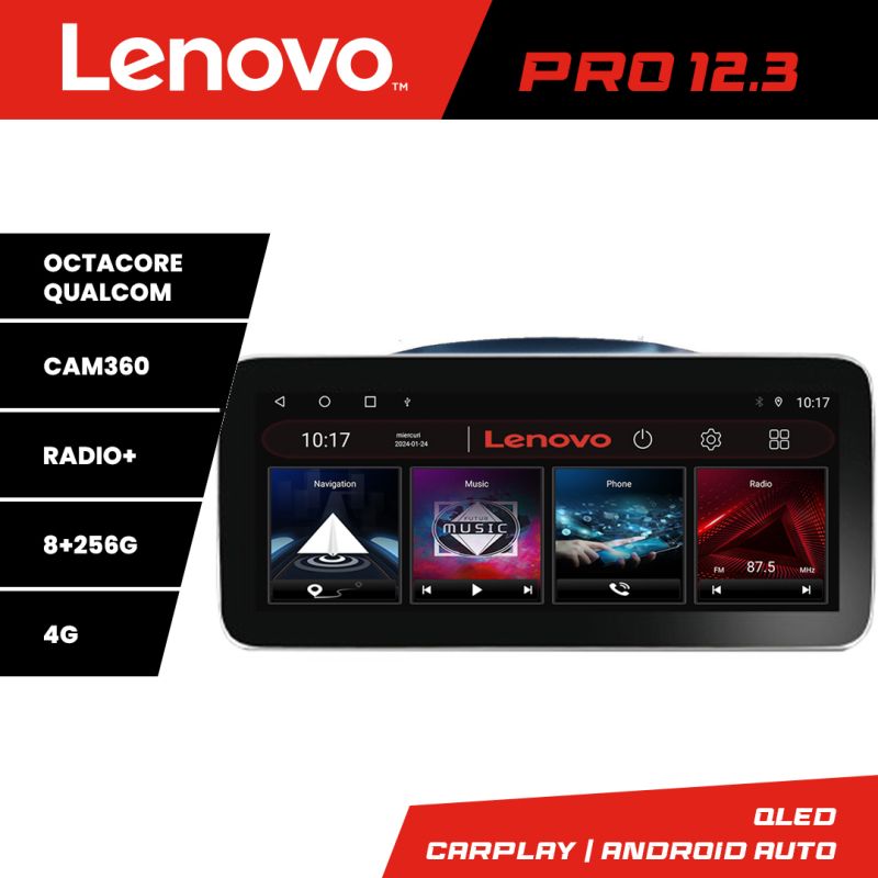 Navigatie Jeep Grand Cherokee 2004-2007 Lenovo PRO 8+256 12.3 inch qled android 4G DSP gps internet Kit-cherokee-2007