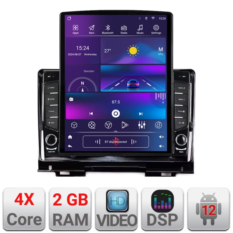 Navigatie Honda HR-V 2022- dedicata Android radio gps internet quad core 2+32 ecran vertical 9.7