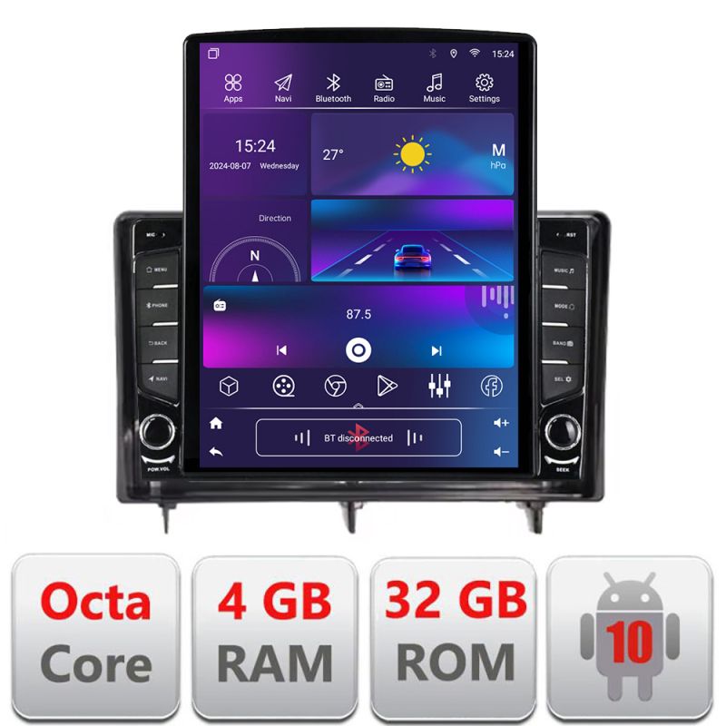 Navigatie Honda Civic 2022- dedicata Ouad core 4+32 ecran vertical 9.7