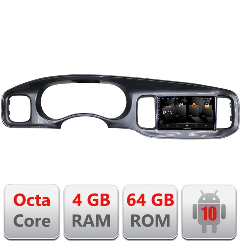 Navigatie Dodge Charger 2011-2014 Nakamichi NAM5510 Qled Octa Core 720p 4+64 DSP 360 camera carplay android auto
