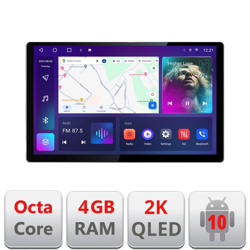 Navigatie Hyundai IX35 K-361 8 core 4+32 13 inch 2K android 4G DSP gps internet Core