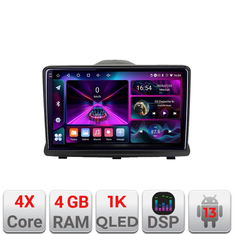 Navigatie Opel Antara A-019 4+64 InCell Display 1K Android Waze USB Navigatie Internet Youtube Radio