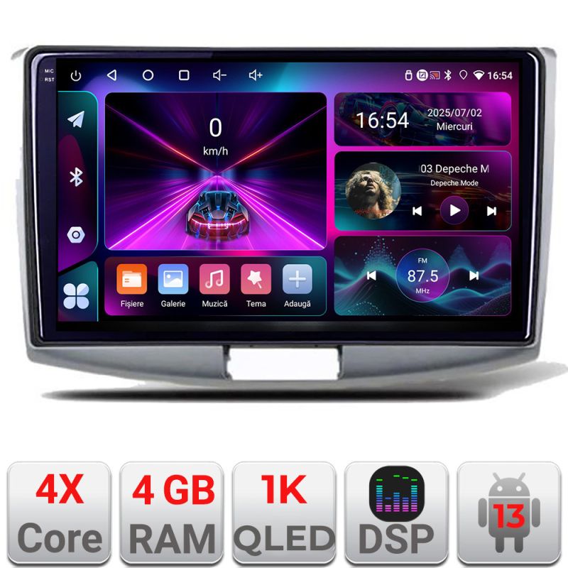 Navigatie VW Passat 2009-2014 A-267 4+64 InCell Display 1K Android Waze USB Navigatie Internet Youtube Radio