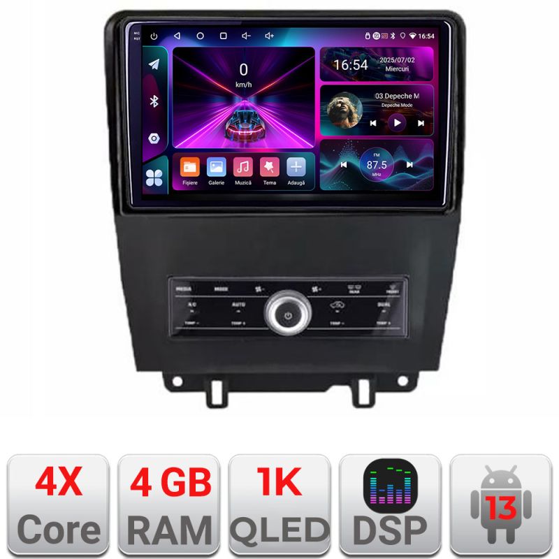 Navigatie Ford Mustang intre anii 2009-2014 Android radio gps internet 4+64 InCell Display 1K Kit-mustang-old+EDT-E210-RK