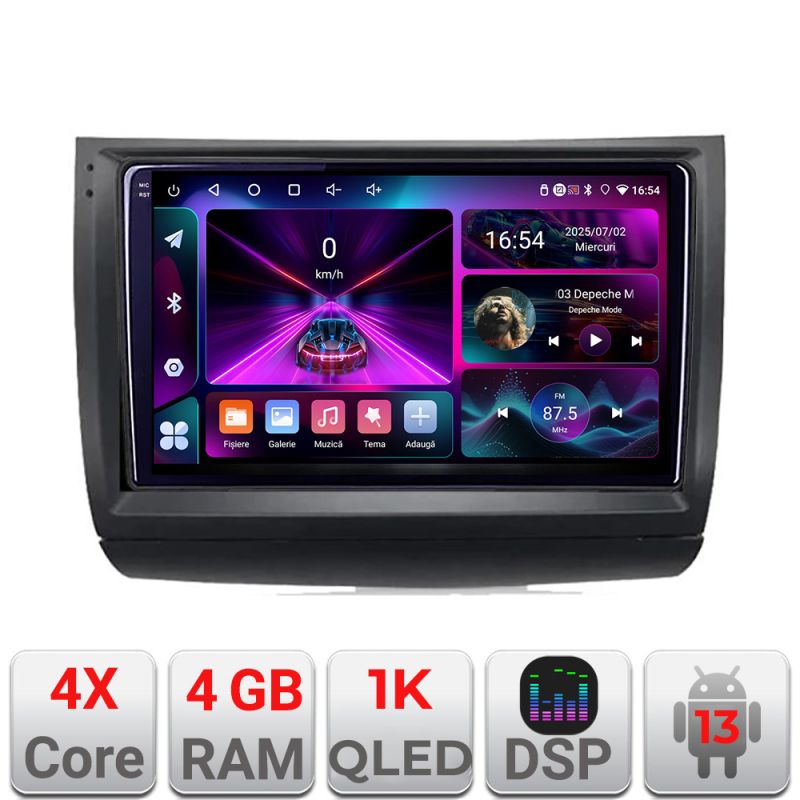 Navigatie Toyota Prius 2002-2010 A-PRIUS 4+64 InCell Display 1K Android Waze USB Navigatie Internet Youtube Radio