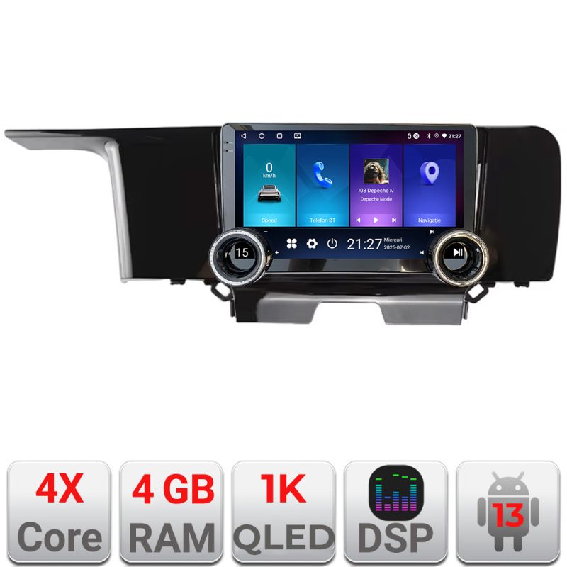 Navigatie Kia Sorento 2020- Edotec Incell 1K 10.5 inch 4+64 carplay android auto radio internet kit-sorento-2020+EDT-E211-RK
