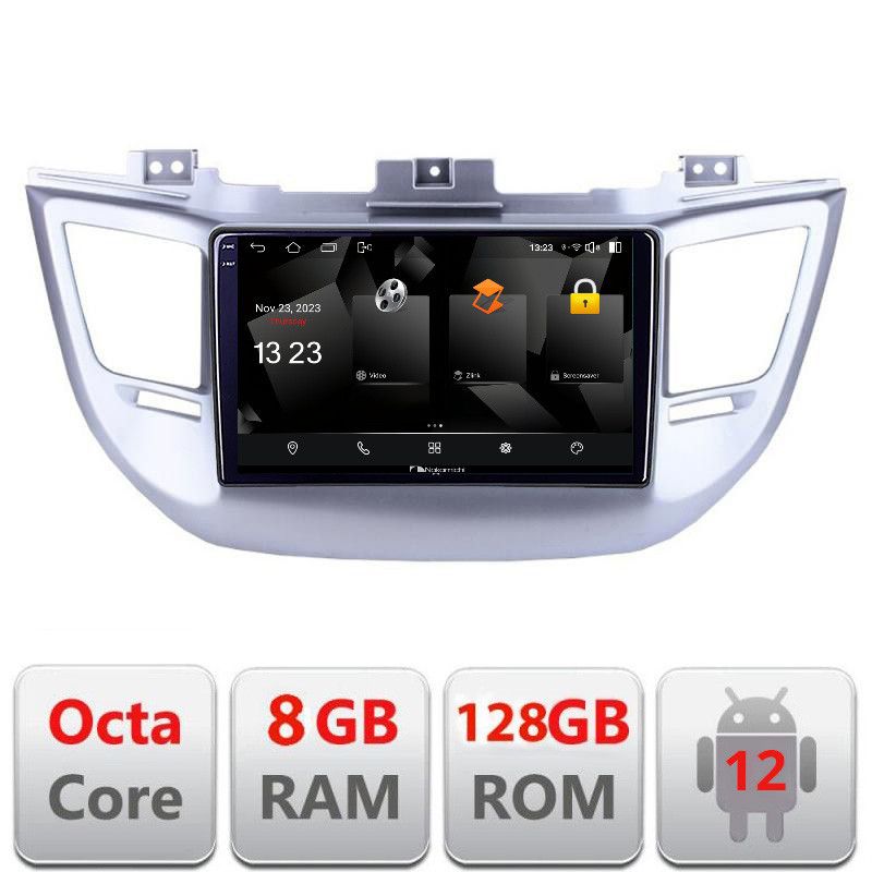 Navigatie Hyundai Tucson 5960Pro-546 Android Octa Core Qualcomm 2K Qled 8+128 DTS DSP 360 4G Optical