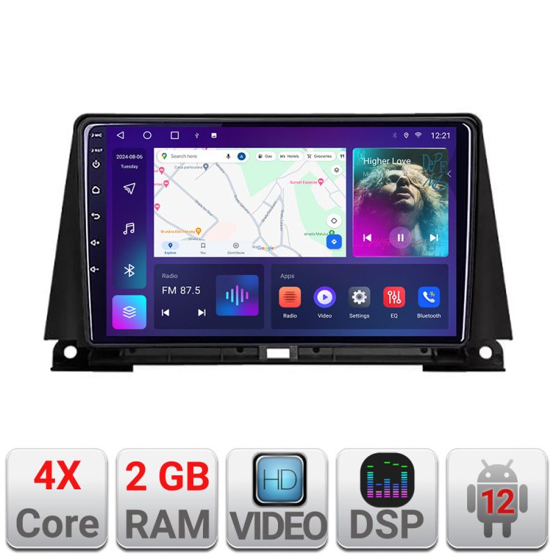 Navigatie Lexus NX intre anii 2014-2020 Android radio gps internet 2+32 Kit-NX-2014+EDT-E209