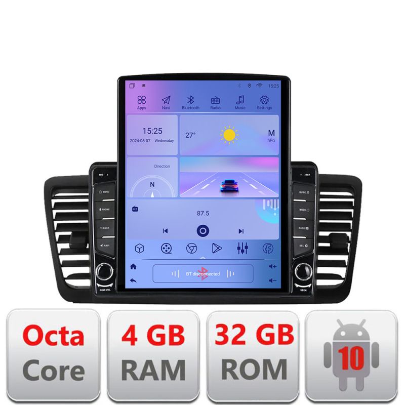Navigatie Subaru Outback Legacy G-SU02 ecran tip TESLA 9.7