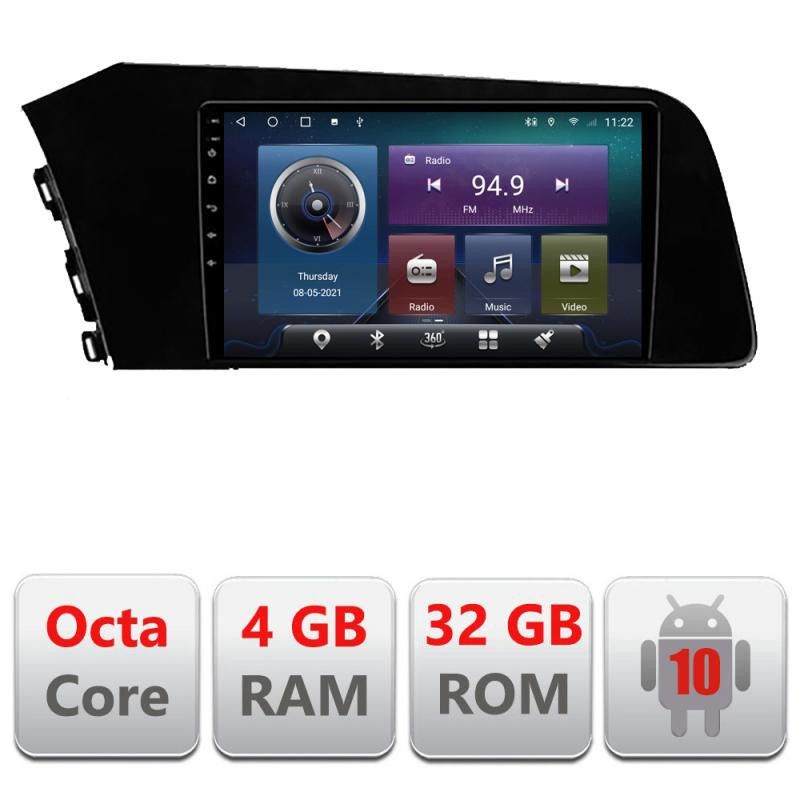 Navigatie HHyundai Elantra 2021- C-elantra2021 Octa Core cu Android Radio Bluetooth Internet GPS WIFI 4+32GB