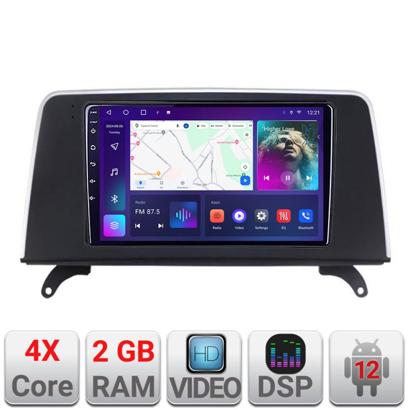 Navigatie BMW X5 X6 2007-2009 CCC 2+32 GB Android Waze USB Navigatie Internet Youtube Radio Kit-x5-ccc+EDT-E209