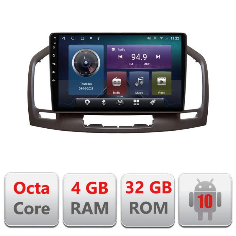 Navigatie Opel Insignia 2009-2013 C-114 cu Android Radio Bluetooth Internet Octa Core4+32GB