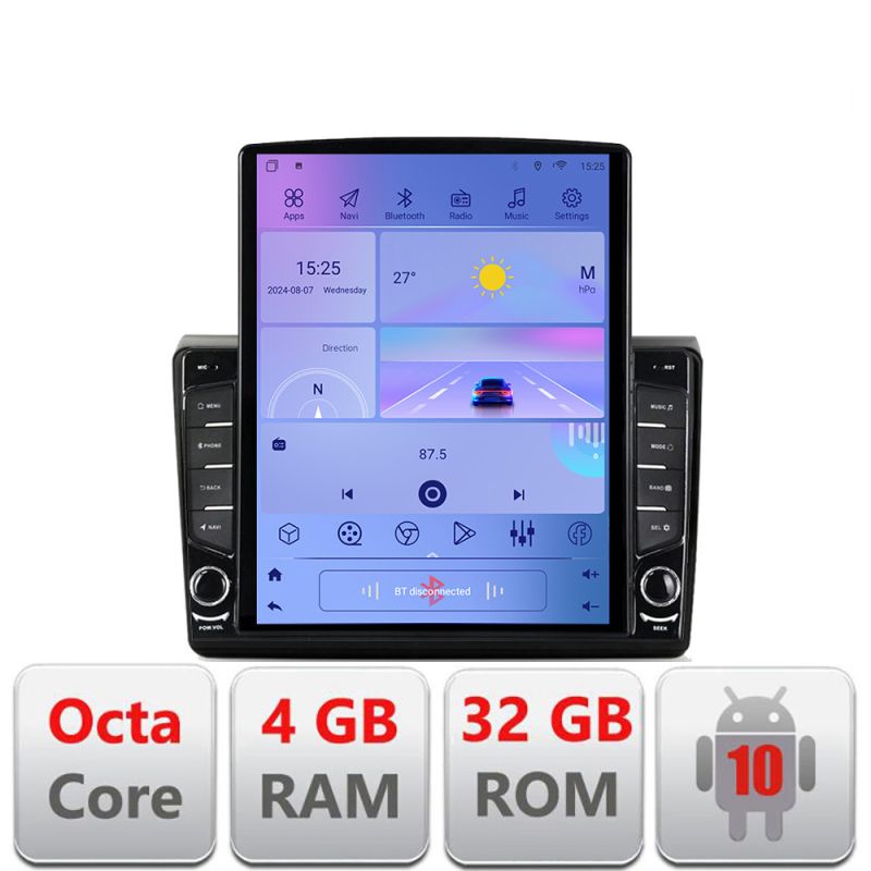 Navigatie Fiat BRAVO 2007-2014 G-BRAVO ecran tip TESLA 9.7