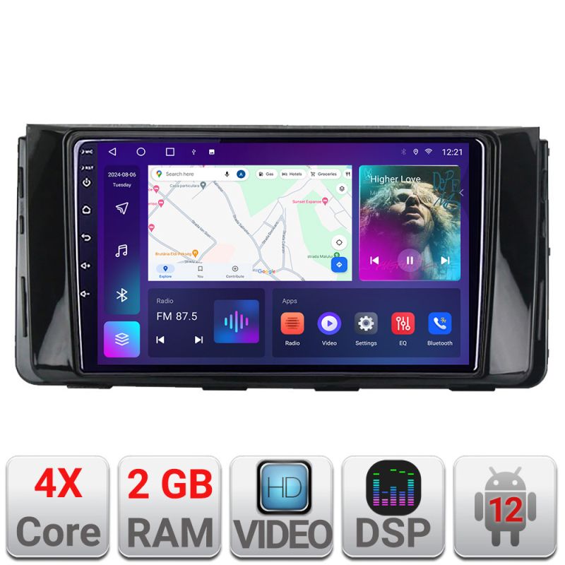 Navigatie HHyundai H350 2016- Android radio gps internet 2+32 kit-H350+EDT-E209v2