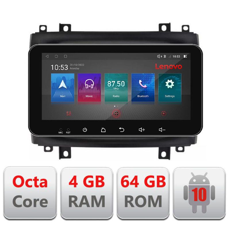 Navigatie Cadillac CTS intre anii 2003-2007 Android radio gps internet 4+64 ecran 10.33" Kit-CTS+EDT-E511-PRO