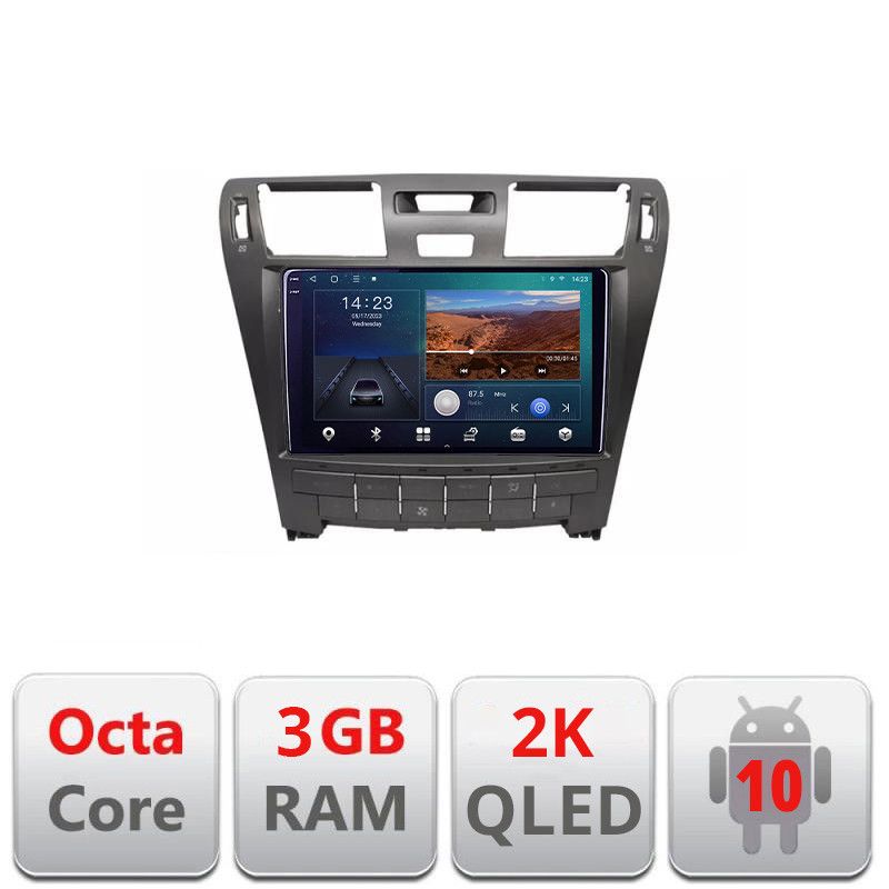 Navigatie Lexus LS intre anii 2006-2010 Android Ecran 2K QLED octa core 3+32 carplay android auto KIT-LS-2006+EDT-E310V3-2K