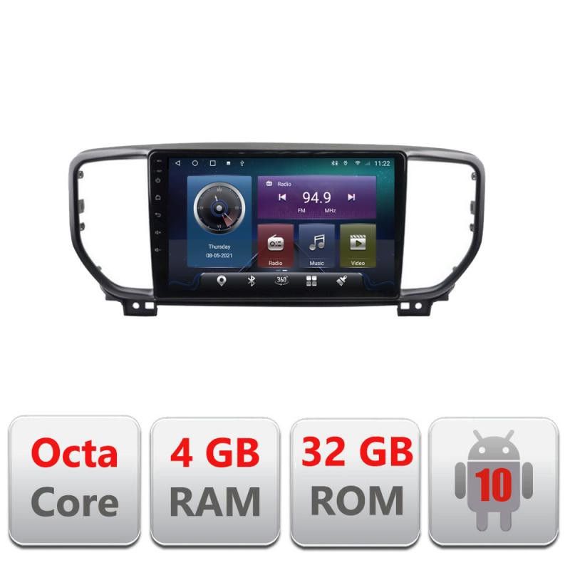 Navigatie Kia Sportage facelift 2019 - C-SPORTAGE-19 Octa Core cu Android Radio Bluetooth Internet GPS WIFI 4+32GB