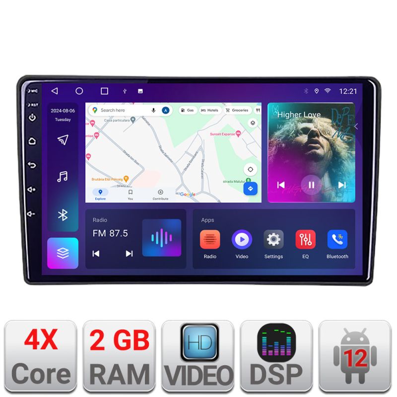 Navigatie HHyundai I40 Android radio gps internet 2+32 kit-i40+EDT-E209v2