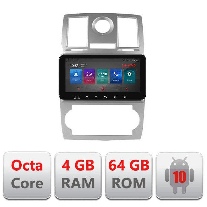 Navigatie Chrysler 300C 2004-2008 I-CH06 4+64 ecran 10.33" Android Waze USB Navigatie Internet Youtube Radio