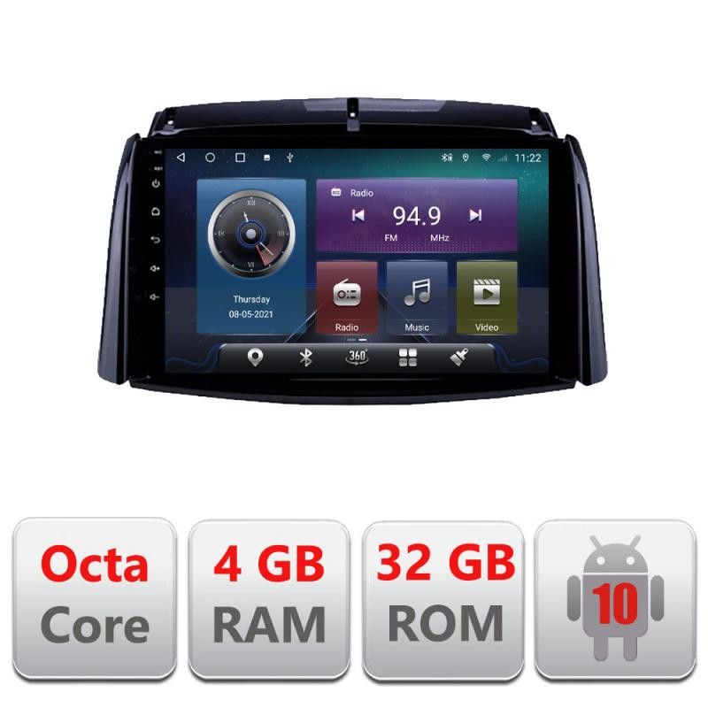 Navigatie Renault Koleos 2009-2016 C-KOLEOS Octa Core cu Android Radio Bluetooth Internet GPS WIFI 4+32GB