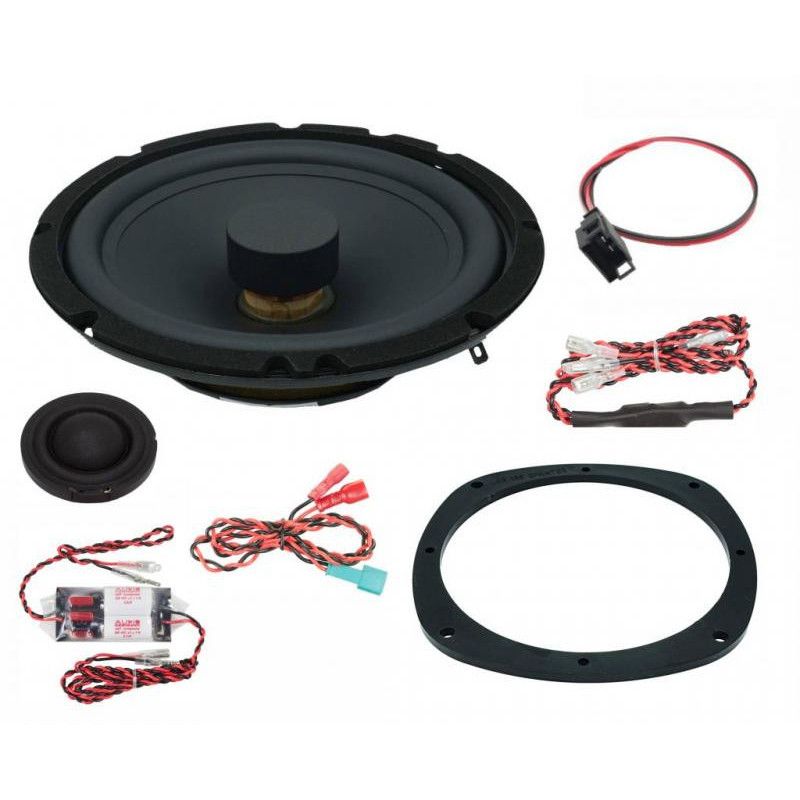 KIT Sistem component dedicat Mercedes Sprinter x-fit 110w perfect fit pe 2 căi crossover plug\'n\'play Audio System German Sound