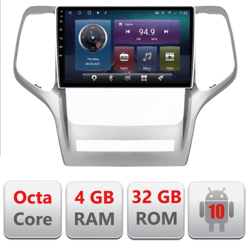 Navigatie Jeep Gran Cherokee 2011-2013 C-grche Octa Core cu Android Radio Bluetooth Internet GPS WIFI 4+32GB
