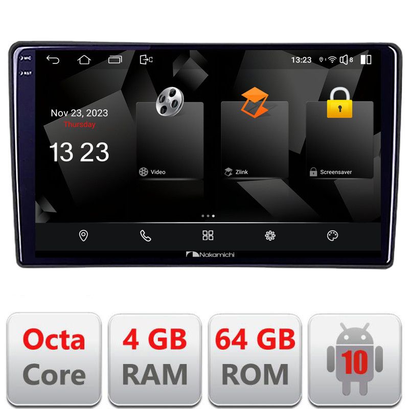 Navigatie Nissan X-Trail 2004-2007 Android Octa Core 720p 4+64 DSP 360 camera carplay android auto
