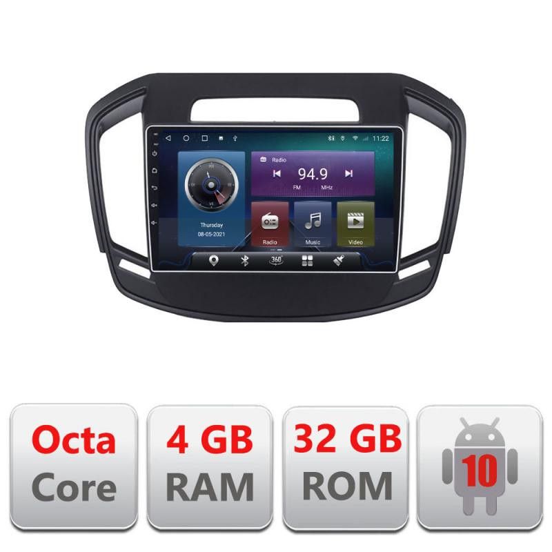 Navigatie Opel Insignia 2014-2016 C-338 Octa Core cu Android Radio Bluetooth Internet GPS WIFI 4+32GB