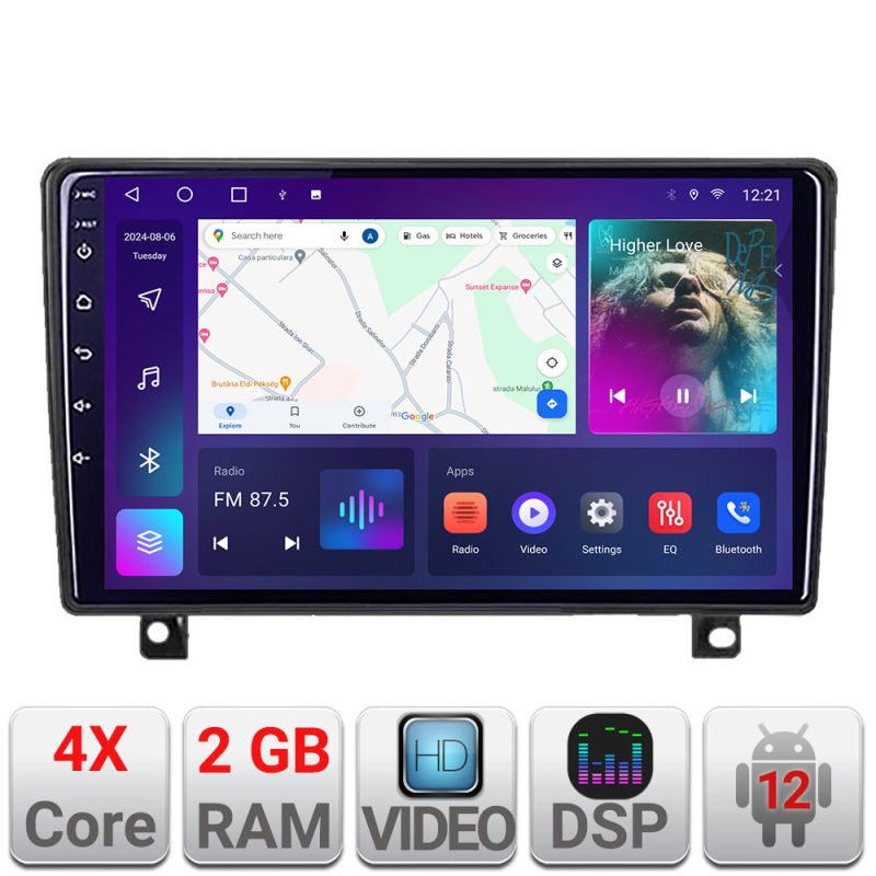 Navigatie Opel Astra H 2006-2015 Android radio gps internet 2+32 kit-astra-h+EDT-E209v2