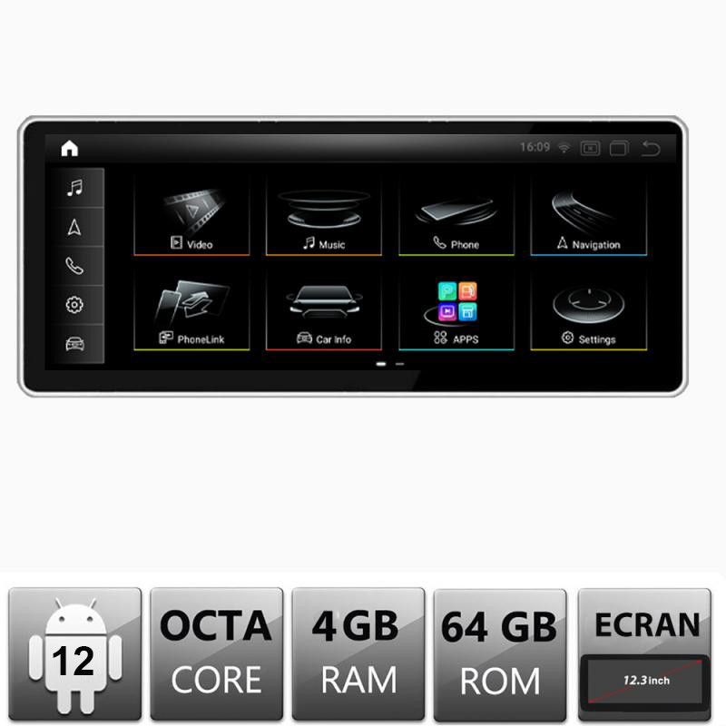 Navigatie Audi Q5 Concert Symphonie 2009-2014 Android Octa Core 4+64 12.3