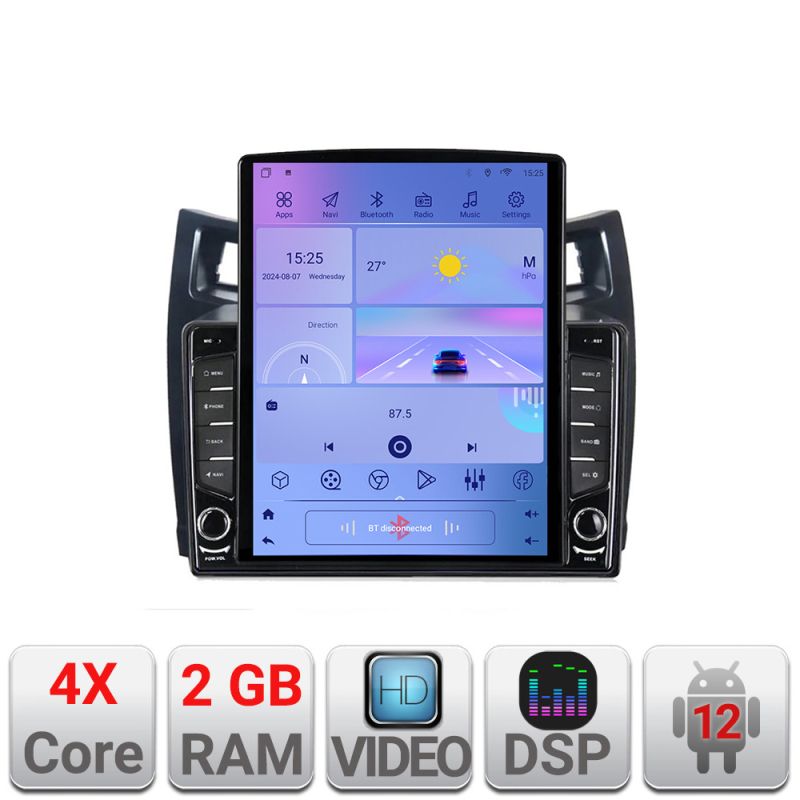 Navigatie Toyota Yaris 2008-2011 K-YARIS08 ecran tip TESLA 9.7