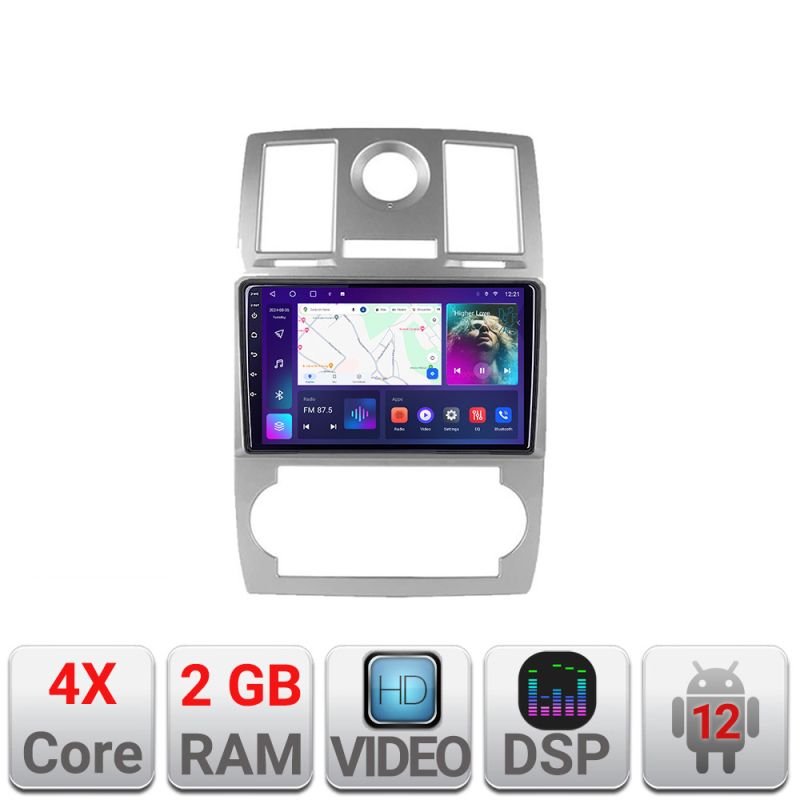 Navigatie Chrysler 300C 2004-2008 A-CH06 2+32 GB Android Waze USB Navigatie Internet Youtube Radio