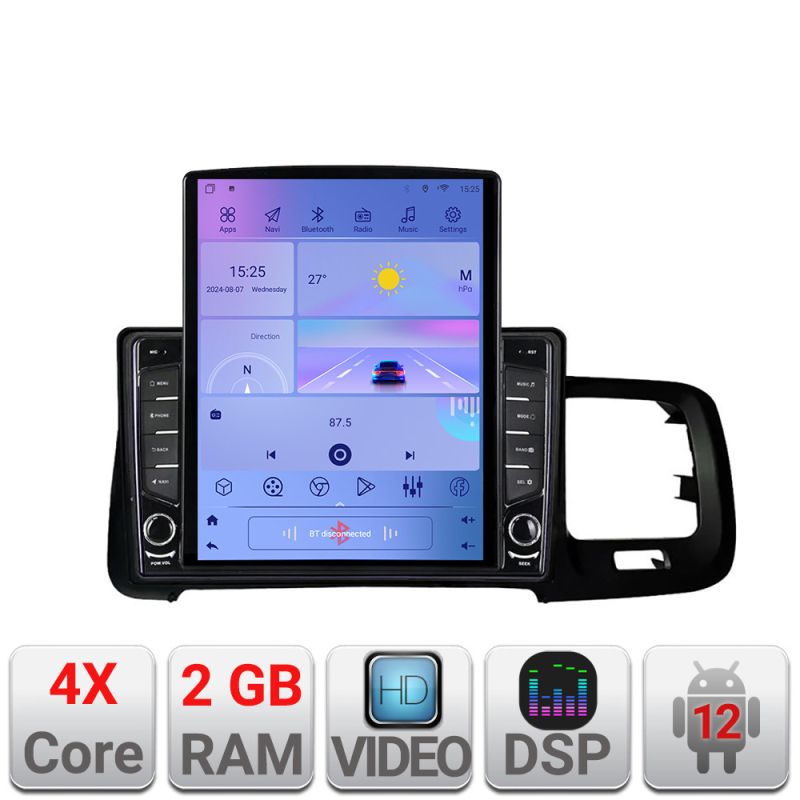 Navigatie Volvo S60 2014-2018 cu sistem Sensus Connect K-s60-14 ecran tip TESLA 9.7