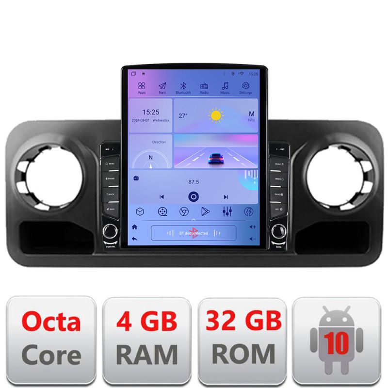 Navigatie Mercedes Sprinter 2018- Android radio gps internet Octa Core 4+64GB 9.7