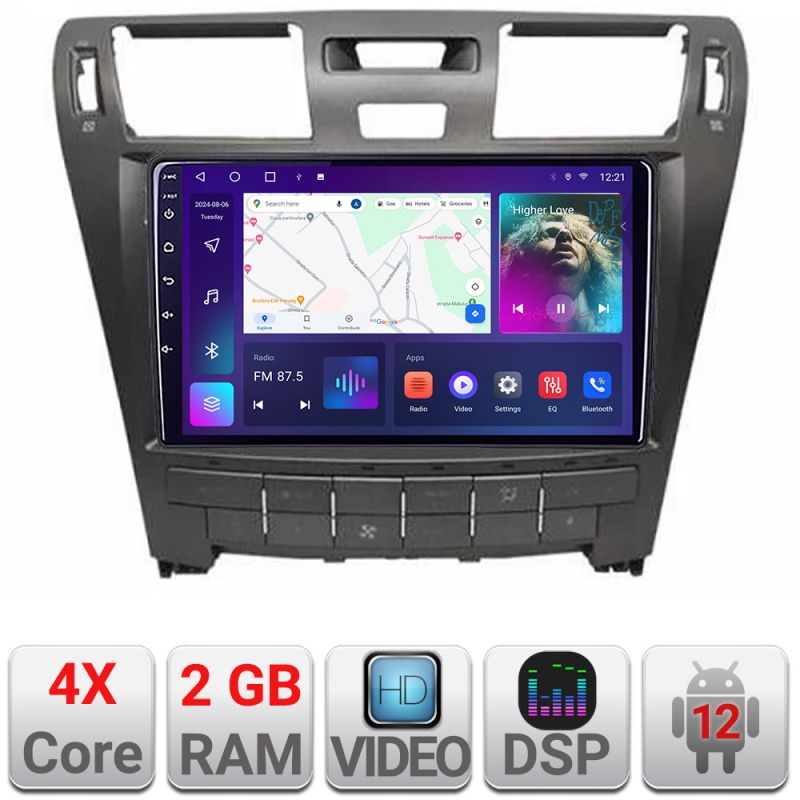 Navigatie Lexus LS intre anii 2006-2010 Android radio gps internet 2+32 Kit-LS-2006+EDT-E210v2