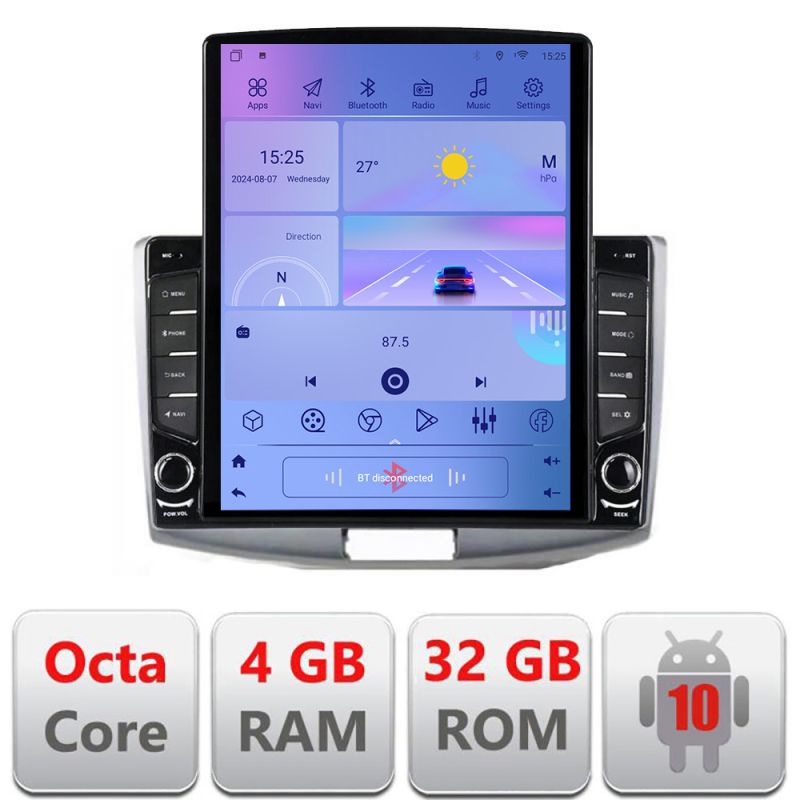 Navigatie VW Passat 2010-2015 H-267 ecran tip TESLA 9.7