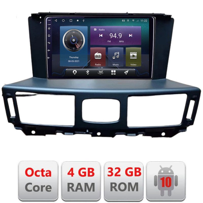 Navigatie Infinity M gen 3 2005-2010 Android radio gps internet Octa core 4+32 KIT-Q70+EDT-E409