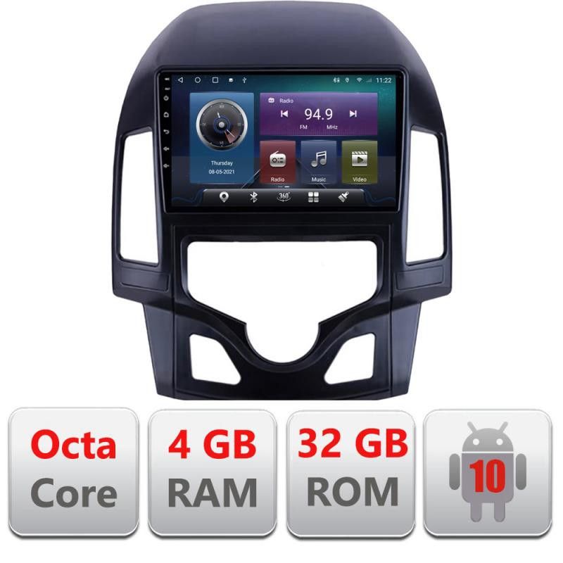 Navigatie HHyundai I30 2009-2012 clima automata C-i30automatic Octa Core cu Android Radio Bluetooth Internet GPS WIFI 4