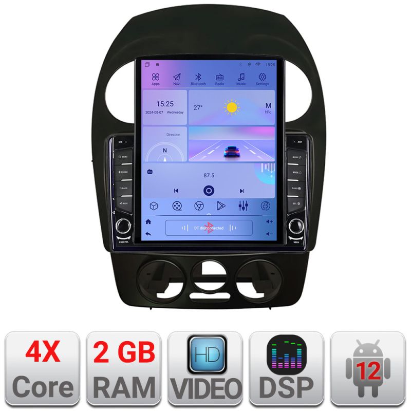 Navigatie VW Beetle 2005-2010 Android radio gps internet quad core 2+32 ecran vertical 9.7