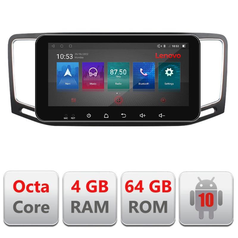 Navigatie Mercedes ML W166 NTG4.5 I-W166 4+64 ecran 10.33" Android Waze USB Navigatie Internet Youtube Radio