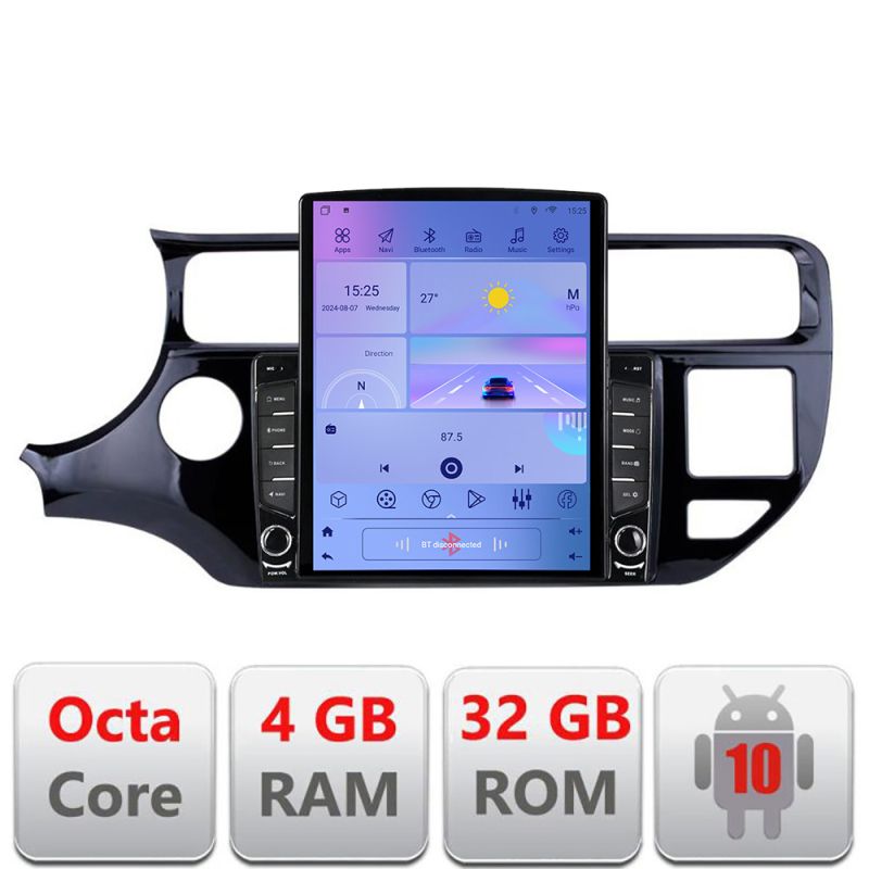Navigatie Kia Rio G-504 ecran tip TESLA 9.7