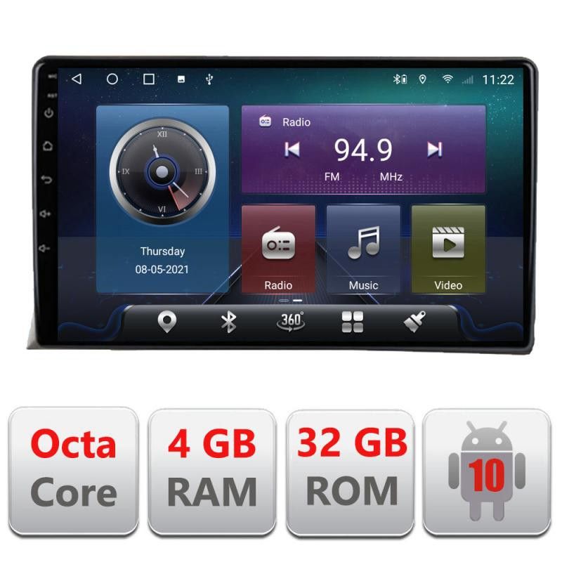 Navigatie vw multivan 2003-2015 C-multivan Octa Core cu Android Radio Bluetooth Internet GPS WIFI 4+32GB