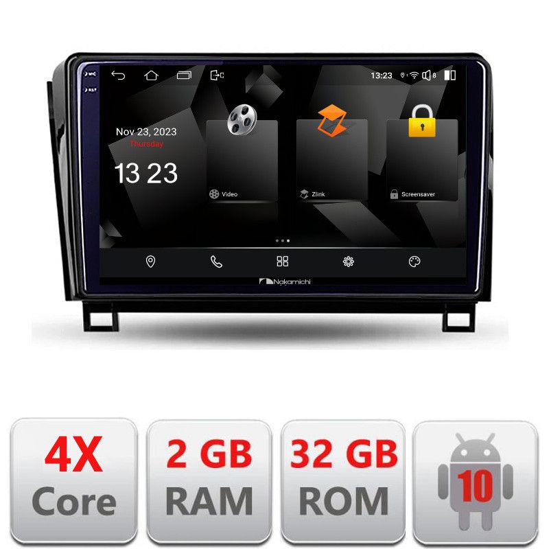 Navigatie Toyota Tundra 2007-2013 Android Ecran 720P Quad Core 2+32 carplay android auto