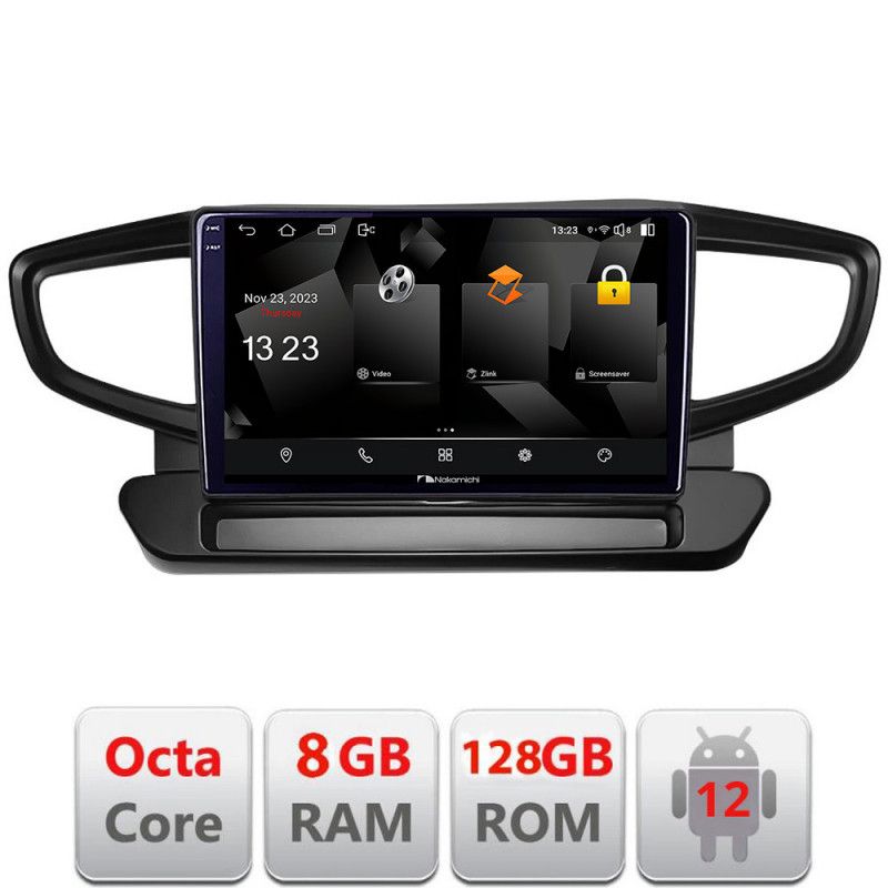 Navigatie HHyundai Ioniq 2016-2020 Android radio gps internet octa core 8+128 carplay android auto