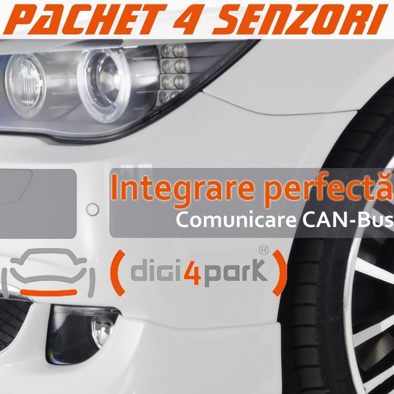 Senzori de parcare video si audio spate pentru sistemele de fabrica Digi4Park