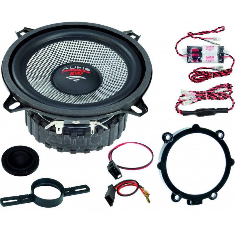 KIT Sistem component dedicat Mercedes Sprinter x-fit 100w perfect fit pe 2 căi crossover plug\'n\'play Audio System German Sound
