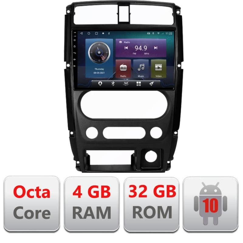Navigatie Jimny 2007-2016 C-Jimny07 Octa Core cu Android Radio Bluetooth Internet GPS WIFI 4+32GB