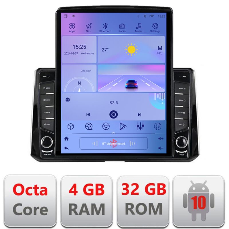 Navigatie Toyota Corolla dupa 2020 H-388 ecran tip TESLA 9.7