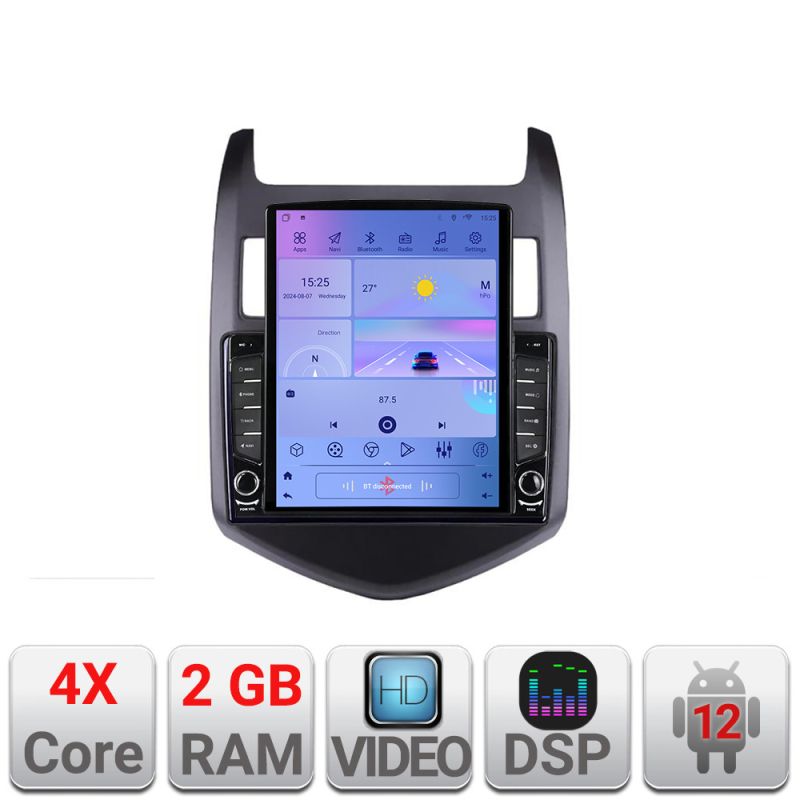 Navigatie Chevrolet Aveo 2010-2013 K-aveo10 ecran tip TESLA 9.7