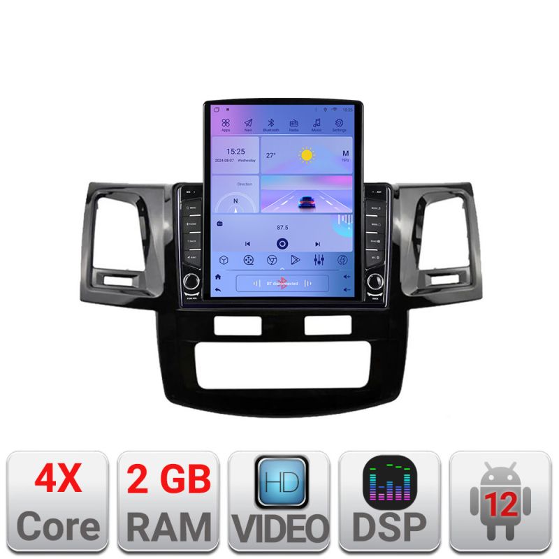 Navigatie Toyota Hilux 2008-2014 K-143 ecran tip TESLA 9.7